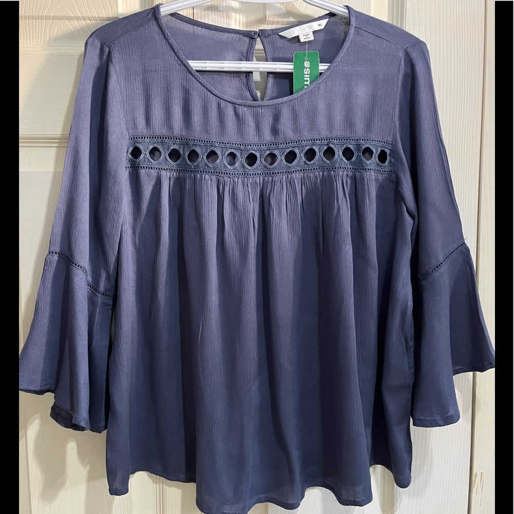 Only Purple Lace Top in Size Small
